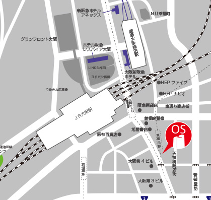 ホテル周辺地図