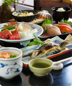 9種類から選べるご夕食