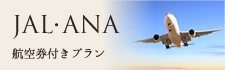 JAL・ANA航空券付プラン