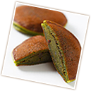 もちもちお抹茶三笠