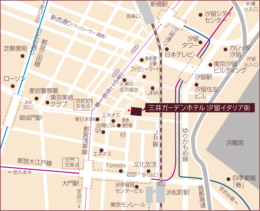 アクセスマップ
