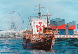 帆船型観光船サンタマリア
