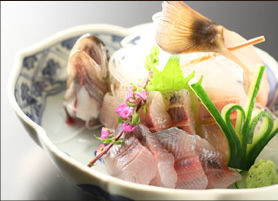 岩魚お造り