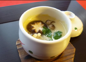 信州きのこたっぷり茶碗蒸し
